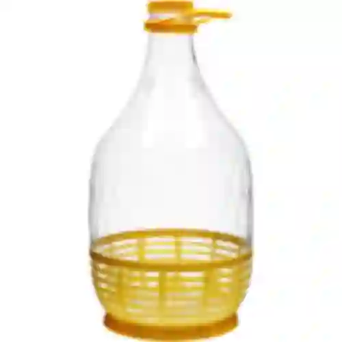 Garrafão Dama 5 L PET, com tampa, alça e cestinho