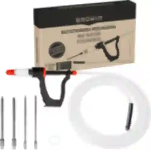 Injetor de charcutaria semiautomático com conjunto de agulhas e tubo