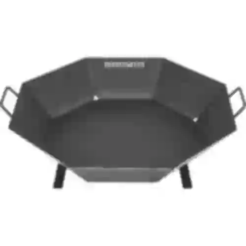 Lareira de jardim ø 70 cm - estilo loft