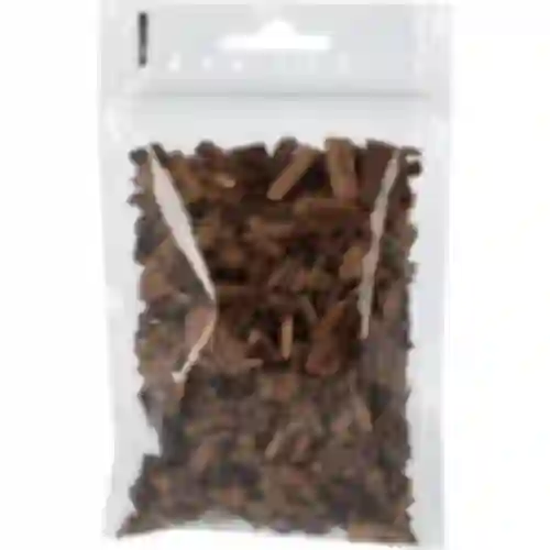 Lascas de carvalho americano, fortemente tostadas, de barris de bourbon, 50 g