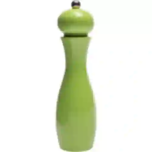 Moedor manual para pimenta e sal, 18 cm, verde