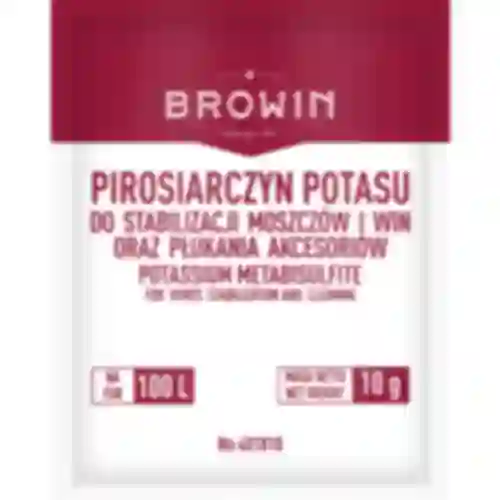 Pirossulfito de potássio 10 g
