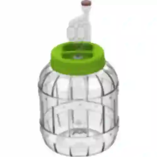 Pote inquebrável para fermentação, 3 L
