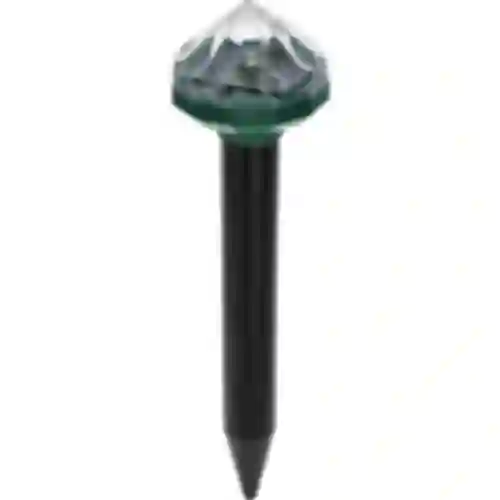 Repelente solar de toupeiras com lâmpada LED