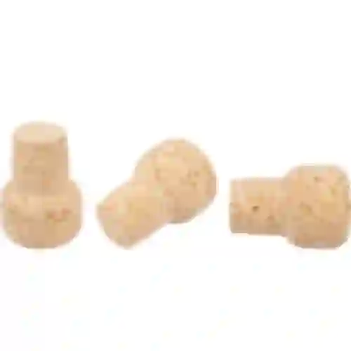 Rolha de cogumelo de cortiça d 19 mm - 20 unid.