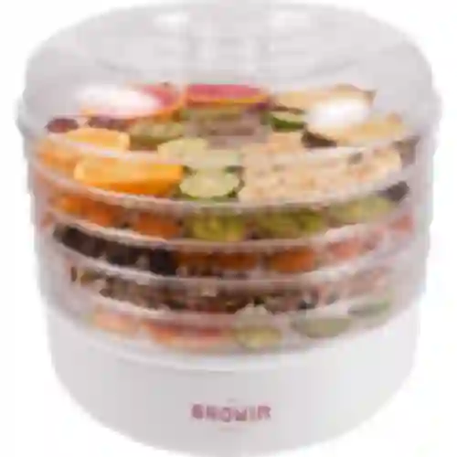 Secador de cogumelos, frutas, vegetais e ervas 125 W