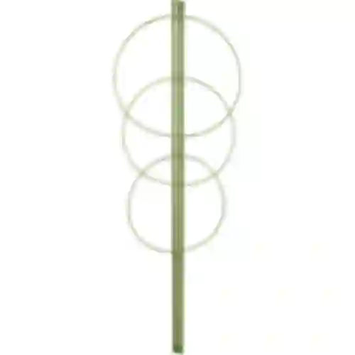 Suporte anelar para plantas 3 anéis 0,7m
