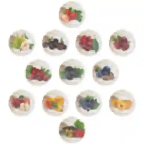 Tampa fi 82/6 frutas 3 - 10pcs.