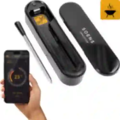 Termômetro culinário com sonda sem fio Bluetooth