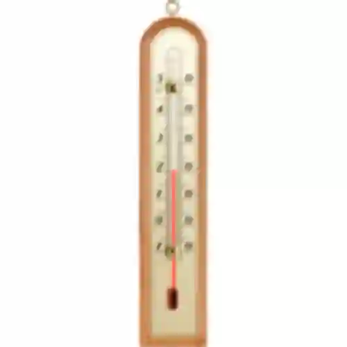 Termômetro de ambiente com escala dourada (-10°C a +50°C) 22cm, mix