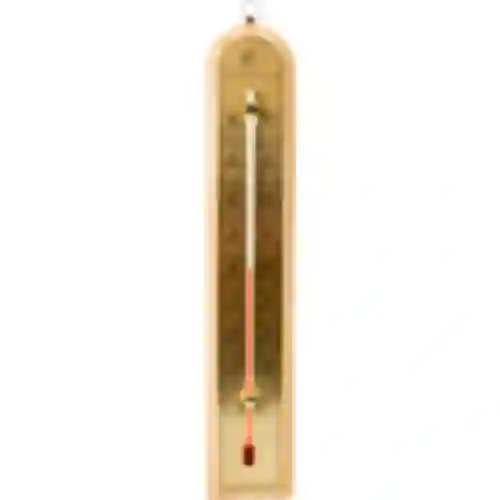 Termômetro de ambiente com escala dourada (-10°C a +60°C) 28cm mix