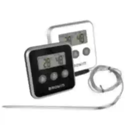 Termômetro de cozinha eletrônico com sonda (0°C a 250°C) mix