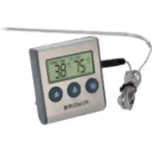 Termômetro eletrônico de cozinha com sonda (0°C a 250°C)
