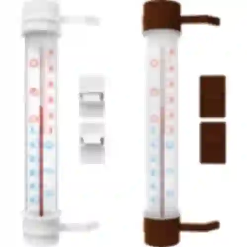 Termômetro externo (-50°C a +50°C) 23cm mix, produção polonesa