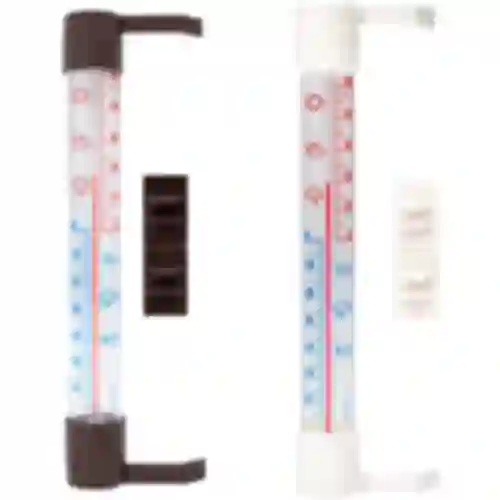 Termômetro externo com escala transparente (-70°C a +50°C) 23cm mix