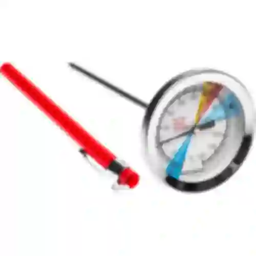 Termômetro para prensa de presunto 1,5kg e 3kg (0°C a +120°C) 12,5cm