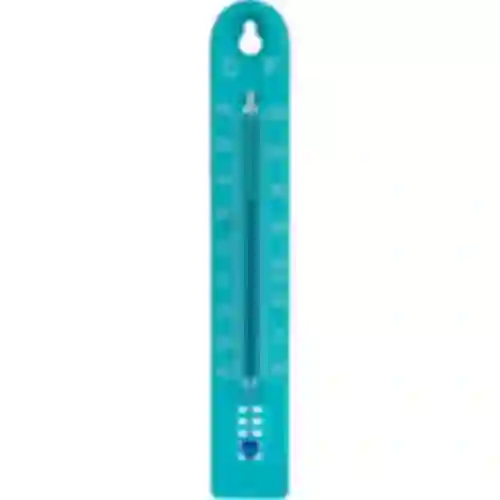 Termômetro universal (-30 a +50°C), 17 cm, azul