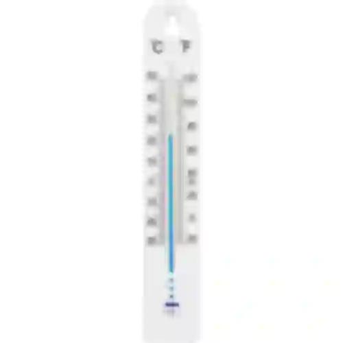 Termômetro universal (-30 a +50°C), 17 cm, branco