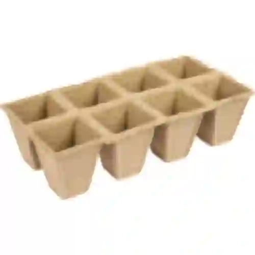 Vasos de papel 6 x 6 x 6, conjunto de 5 peças.