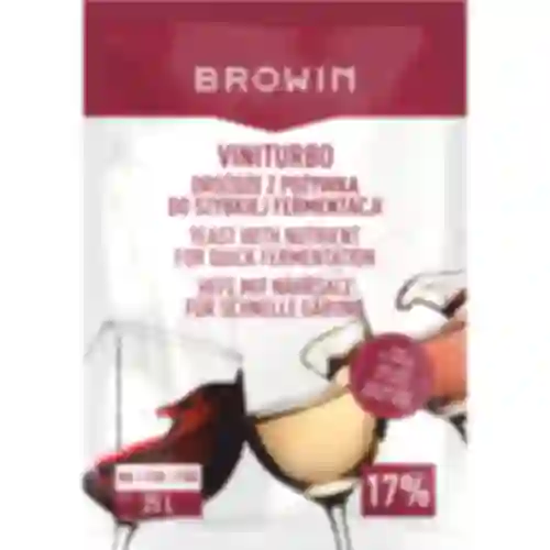 ViniTurbo - fermento para fermentação rápida, 20 g