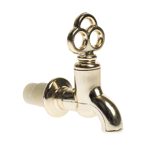 Torneira de plástico para vidro decorativo pequena  - 1 