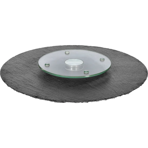 Travessa giratória em ardósia Ø 30 cm - 7