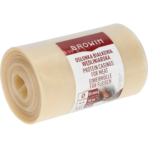 Tripa de colagénio para charcutaria, calibre 55 mm, 10 m - 2