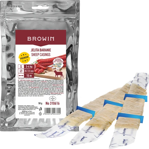 Tripas de carneiro em tiras 20/22, 15 m - 3