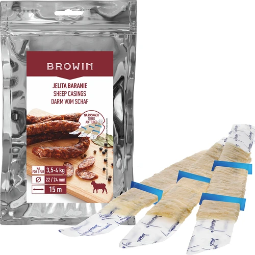 Tripas de carneiro - Ø 22/24 mm, em tiras, 15 m - 3