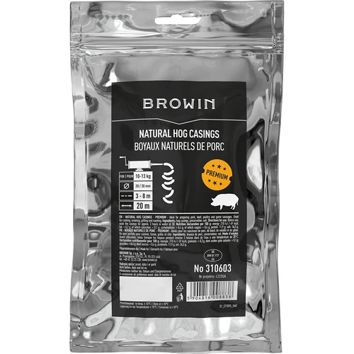 Tripas de porco premium 28/30mm, 3-8m, 20m - 2