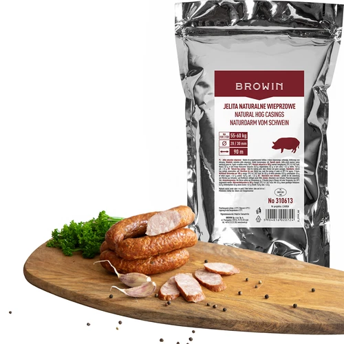 Tripas naturais suínas calibre 28/30, 90 m - 2