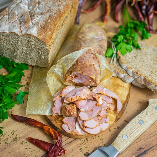 Tripas suínas secas calibre 65 mm, 30 cm - 4 unidades - 8