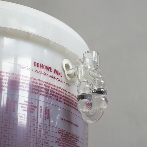 Tubo de fermentação angular para recipientes - inquebrável - 5