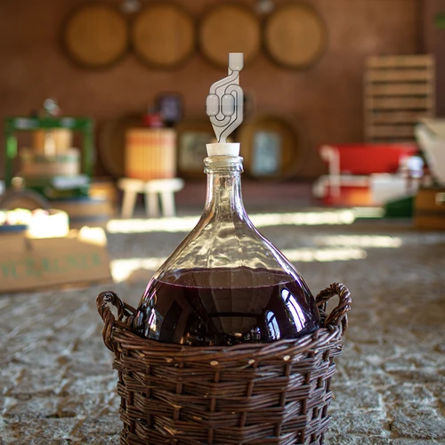 Tubo de fermentação de plástico MINI-v2 - 6