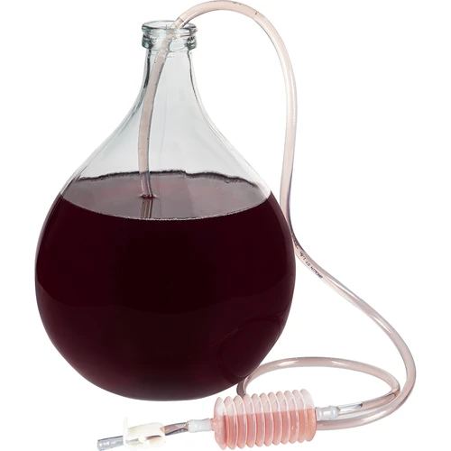 Tubo para trasfega de vinho com bomba - 2