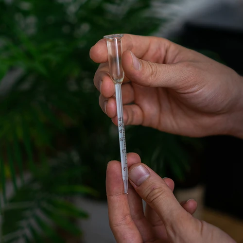 Vinómetro capilar para medição do teor alcoólico - 3