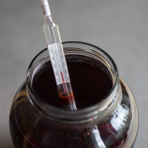 Vinômetro com termômetro em tubo inquebrável - 6