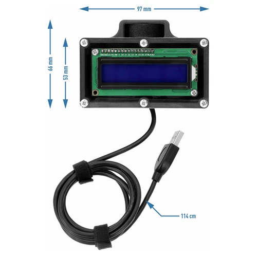 Visor para termómetro de destilação hawkSTILL Wi‑Fi - 5