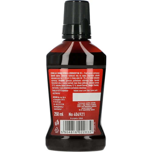 VLEYTO Cereja & Amieiro – essência de sabor com aromas naturais, 250 ml - 2