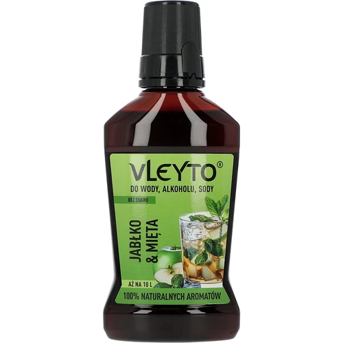 VLEYTO Hortelã & Maçã – essência de sabor com aromas naturais, 250 ml  - 1 