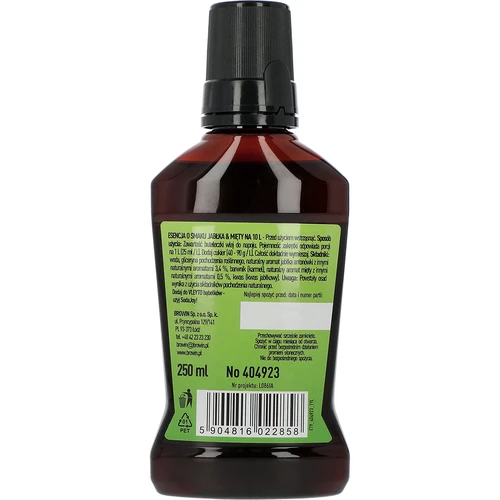VLEYTO Hortelã & Maçã – essência de sabor com aromas naturais, 250 ml - 2