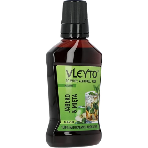 VLEYTO Hortelã & Maçã – essência de sabor com aromas naturais, 250 ml - 3