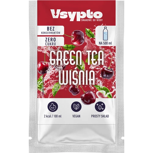 VSYPTO com sabor a Chá Verde e Cereja, 3 g - 2