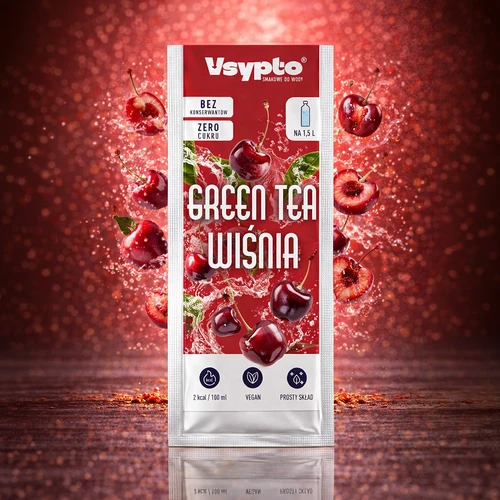 VSYPTO com sabor a Chá Verde & Ginja, 9g