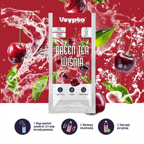 VSYPTO com sabor a Chá Verde & Ginja, 9g - 5