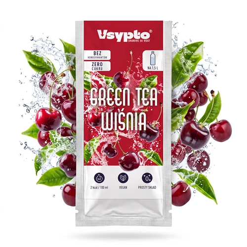 VSYPTO com sabor a Chá Verde & Ginja, 9g