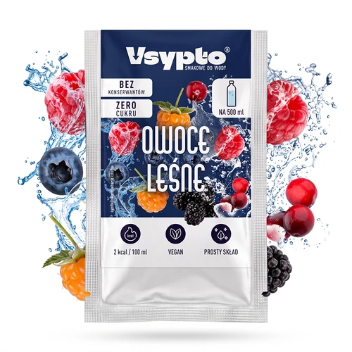 VSYPTO com sabor a frutos silvestres, 3 g