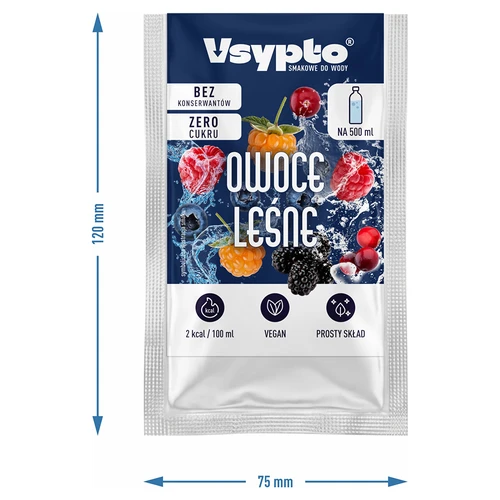 VSYPTO com sabor a frutos silvestres, 3 g - 4