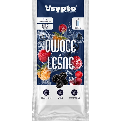 VSYPTO com sabor a frutos silvestres, 9 g - 2