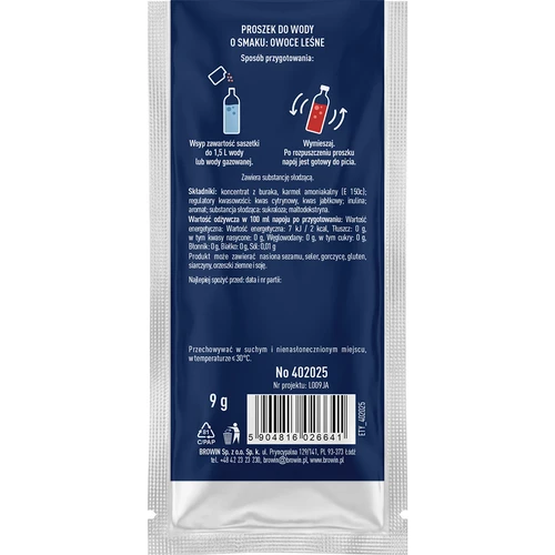 VSYPTO com sabor a frutos silvestres, 9 g - 3